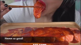 SAS ASMR BITES ONLY SALMON ASMR [upl. by Ueihtam]