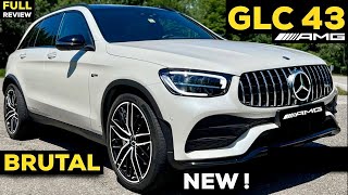 2022 MERCEDES GLC 43 AMG FULL DRIVE InDepth Review Baby 63 BRUTAL SOUND Exhaust Exterior Interior [upl. by Orazio]