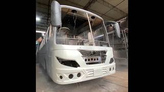 Handmade Passenger Bus Manufacturing Completed processes in factory  Amazing skills [upl. by Gnirps]