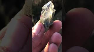 Garden Chlorine Quartz Healing Crystal quartz healing crystals chlorine inclusion usa japan [upl. by Katya]