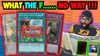 THE NEW YUGIOH BANLIST JUST BROKE THE MARKETS [upl. by Zirtaeb]