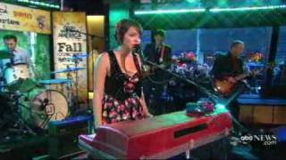 Norah Jones  Chasing Pirates  Live Good Morning America 11162009 [upl. by Loesceke104]