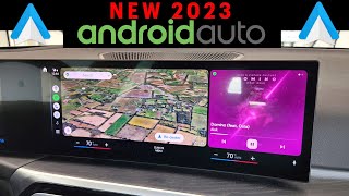 ALLNEW Android Auto 2023 Update Coolwalk v89  Detailed Review amp Tutorial [upl. by Stu]