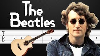 Paperback Writer  The Beatles Guitar Tabs Guitar Tutorial Guitar Lesson [upl. by Shama]