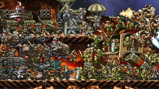 Ptolemaic Army VS Rebel Army  Decks Random 11  Metal Slug Attack [upl. by Nikki]