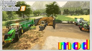 TUTO comment avoir du lisier et du fumierfarming simulator 19mod placable [upl. by Nnyliak416]