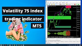 Volatility 75 index trading indicator  MT5 [upl. by Tenom443]