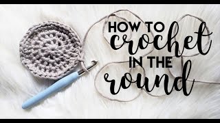 How to crochet in the round for ABSOLUTE beginners  Tutorial  Kay Krochets [upl. by Normand]