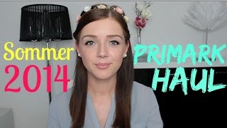 PRIMARK HAUL ❤ Juli 2014  Sommer Kollektion [upl. by Lawton]