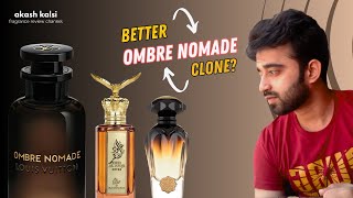 Oud Al Saqr vs Albait Aldimashqi Ombre Nomade EDP  Best Louis Vuitton Ombre Nomade Clone [upl. by Sirrad180]