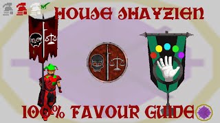 OSRS 100 Shayzian Favor Guide  Ironman Approved [upl. by Libbie564]