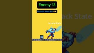 44 Godot 4 Platformer EnemyBoss Scenes Part3 2d 2dfighting 2dplatformer actionplatformer [upl. by Melleta]