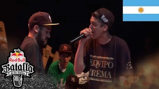 KODIGO vs TATA  Cuartos Final Nacional Argentina 2015  Red Bull Batalla de los Gallos [upl. by Odlonra]