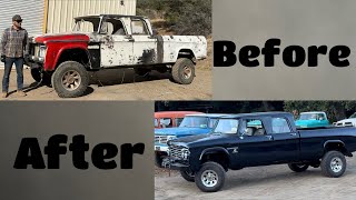 Restoring Dodge Crewcab Cummins Swap START TO FINISH must watch [upl. by Allimac]