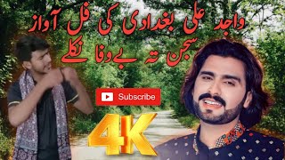 Sajan ty baywafa nikaly Wajid Ali Baghdadi  Wajid Ali Baghdadi songs  New songs 2024 [upl. by Lambert434]