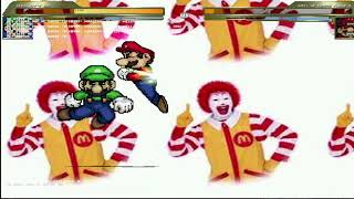 MUGEN RhylanIsDone Edition 149 Will of Prison Flames Luigi vs Will of Prison Flames Mario [upl. by Berck]