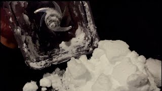 FRESHLY BLENDED BIG FLUFFY POWDERY CHUNKS  REQ 1213  eatingice iceasmr [upl. by Liartnod334]