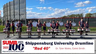 2024 Learn the Music Shippensburg University Cymbals  quotRed 40quot [upl. by Yot68]