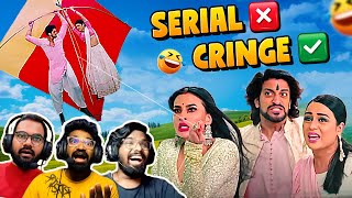 TV Serials Cringe Scenes Reaction 😂😂  Yevarra Meerantha [upl. by Yrrat]