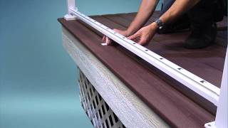 Century Aluminum Railings  Easy to Install Demo [upl. by Kisung349]