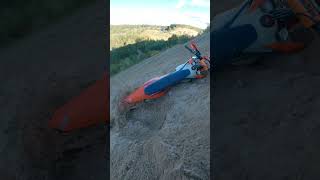 My POV vs his POV hillclimb enduro dirtbike motocross hardenduro [upl. by Llimaj]