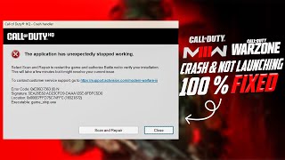 How To Fix COD MW3 Crash amp Not Launching ✅  Warzone Season 2 Crash Fix  COD MW 3 Directx Error [upl. by Agatha]