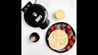 KISS Demon Round Waffle Maker [upl. by Akcinehs951]