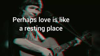 John Denver  Perhaps Love Lyrics [upl. by Hanoj]