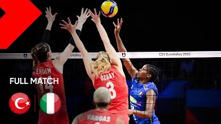 FULL MATCH Türkiye vs Italy I CEV EuroVolley 2023 SemiFinal [upl. by Lacsap]