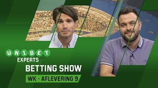 Unibet Experts – Betting Show WKaflevering 9 [upl. by Nilac]