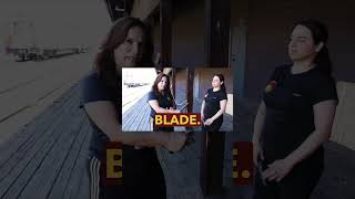 Using A Knife For Self Defense Get Your Blade To A Limb [upl. by Gudrun]