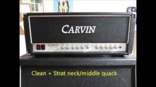 Carvin MTS 3200 Tube head demo video [upl. by Ainedrag991]