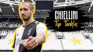 The Best of Giorgio Chiellini’s Defence amp Tackles  Juventus [upl. by Silver]