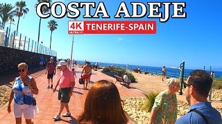 TENERIFE  COSTA ADEJE  Take a look at the Current Situation 😎 4K Walk ● February 2024 [upl. by Doownyl63]