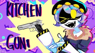 KITCHEN GUN  Murder Drones  ANNOUNCEMENT [upl. by Nwahsan779]