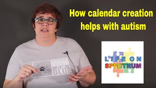 How calendar creation help with autism [upl. by Hesper]