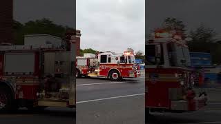 FDNY quotGERRITSEN BEACH CREWquot Awesome Engine 321 Start Up Brooklyn NYC shorts fdny firefighter nyc [upl. by Anairo]