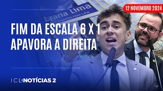 ICL NOTÍCIAS 2  121124  APOIO À PEC CRESCE E PREOCUPA MERCADO E EXTREMA DIREITA [upl. by Vashtia]