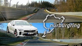 2019 Kia Stinger GT Nürburgring Nordschleife Tourist Lap [upl. by Schnell]