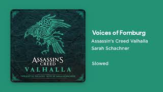 Assassins Creed Valhalla  Voices of Fornburg Slowed [upl. by Alexi]