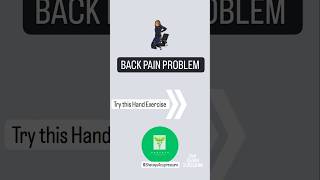 Simple finger exercise for back pain relief shorts handexercises backpain viralshorts [upl. by Eednim]