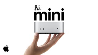 Introducing the allnew Mac mini  Apple [upl. by Ailb712]