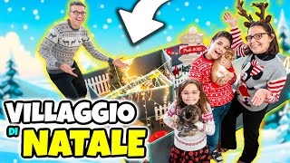 COSTRUIAMO UN VILLAGGIO DI NATALE PER CONIGLI Vlog Famiglia GBR [upl. by Arrej]