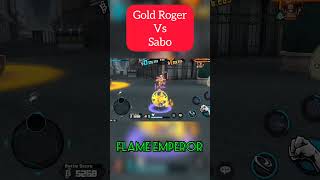 Sabo Vs Gold Roger full fight🤯  One Piece Bounty Rush  OPBR [upl. by Noj6]