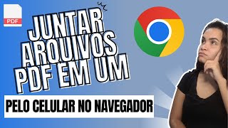 Como juntar Dois Arquivos PDF [upl. by Ori652]