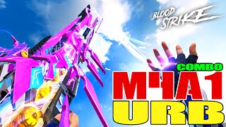 M4A1 BLiGHTS EMBRACE  URB NEON😂 Blood Strike Indonesia [upl. by Erdda]