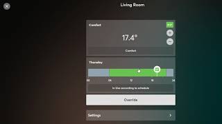 How to use Loxone Heating system within app [upl. by Lema]