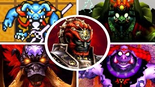 Evolution of Ganon Battles in Zelda Games 19862017 [upl. by Aitra50]