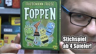 Foppen 2F  ab 8 Jahre  Stichspiel ab 4 Spieler [upl. by Laurentium382]