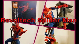 Revoltech Spiderman Review [upl. by Adnic418]